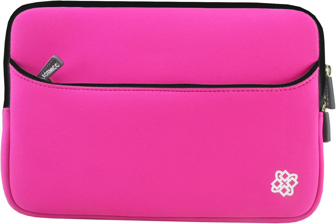 Kozmicc Universal 7" Tablet Sleeve Bag w/Front Accessory Pocket for Samsung Apple Dell Google 7 Inch Tablet [Pink]