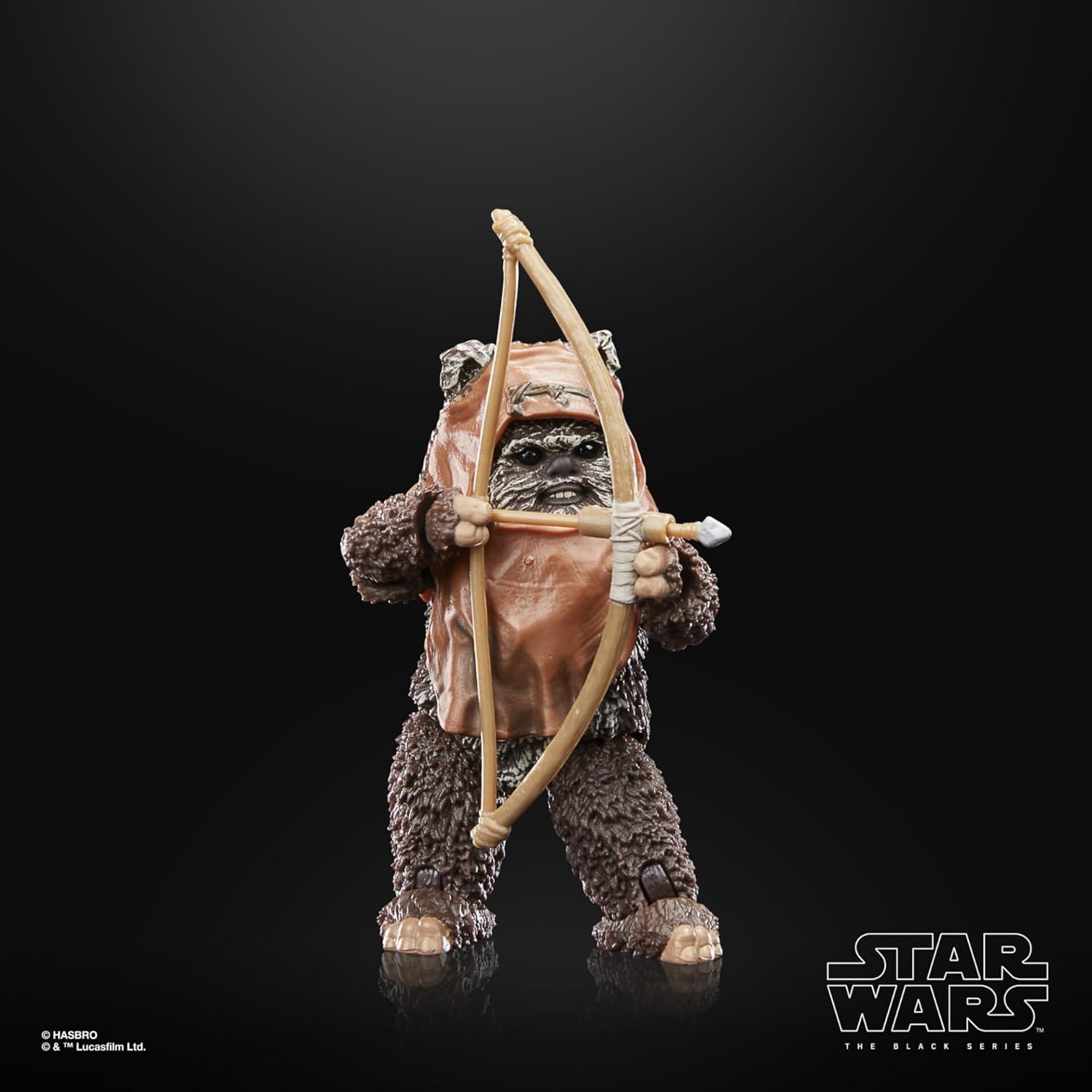 STAR WARS The Black Series Wicket, Return of The Jedi 40th Anniversary 6-Inch Collectible Action Figures, Ages 4 and Up