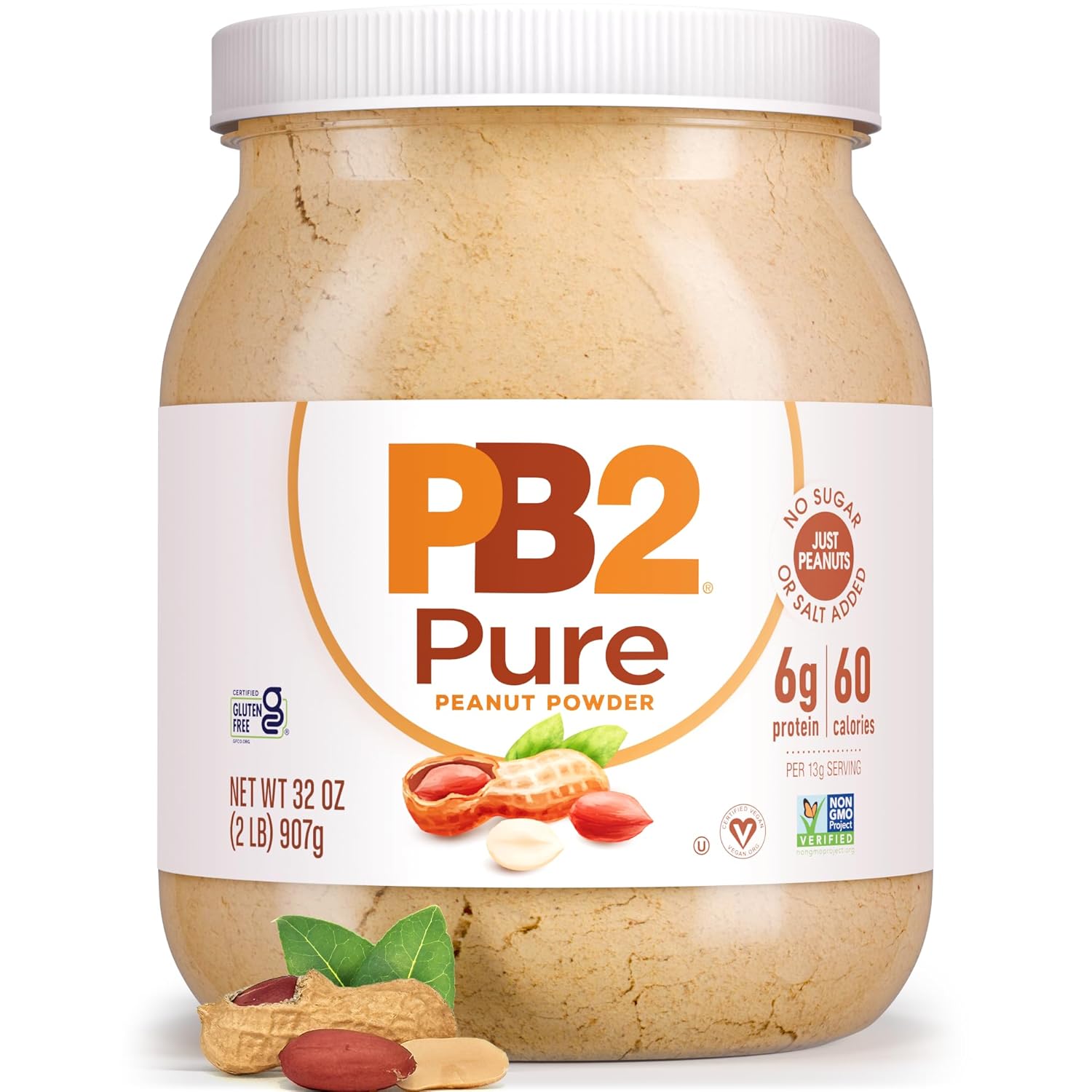 PB2 Pure Peanut Powder Jar