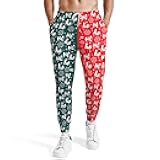 NELife Mens Christmas Sweatpants Lightweight Casual Joggers for Workout Gym Running Jogging