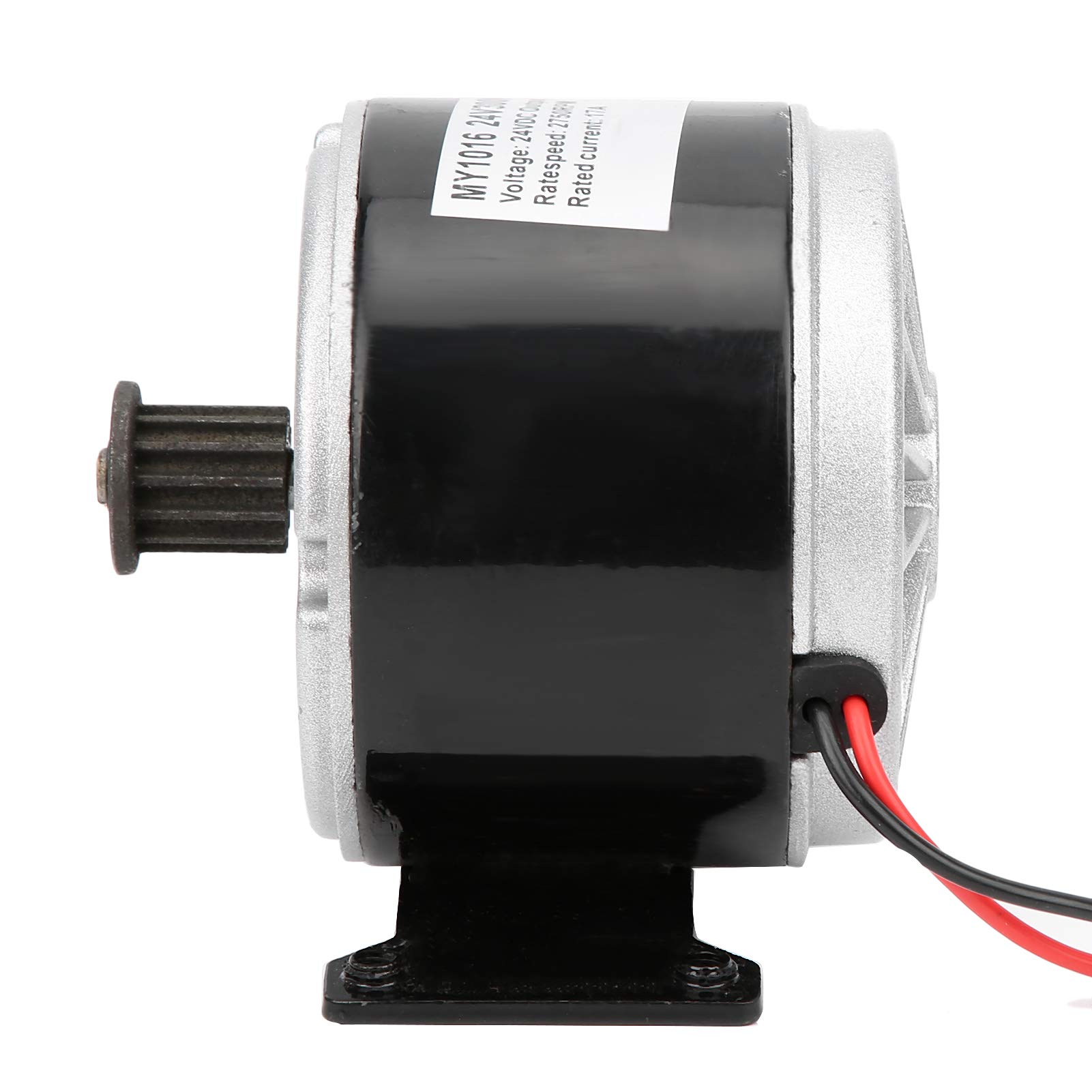 Ausla Motore per Scooter Elettrico Motore per Bici in Lega di Acciaio 24V 280W 2750 RPM Sostituzione dell'ingranaggio a 11 Denti per Scooter Go Kart Minibike Riders Riparazione Officina Interna