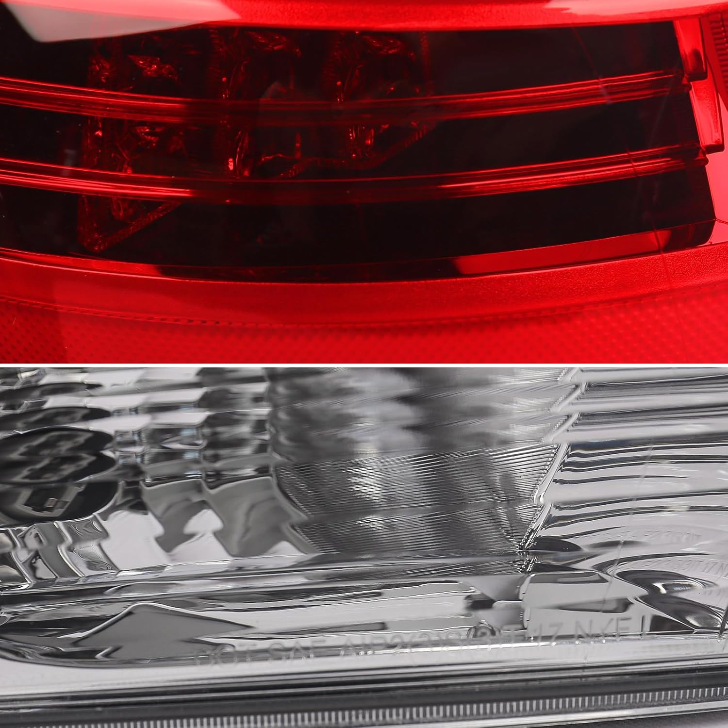 Huray Right Outer Tail Light for Toyota Highlander 2017-2019 Passenger Side LED Taillight Lamp Assembly Replacement for TO2805132 815500E161