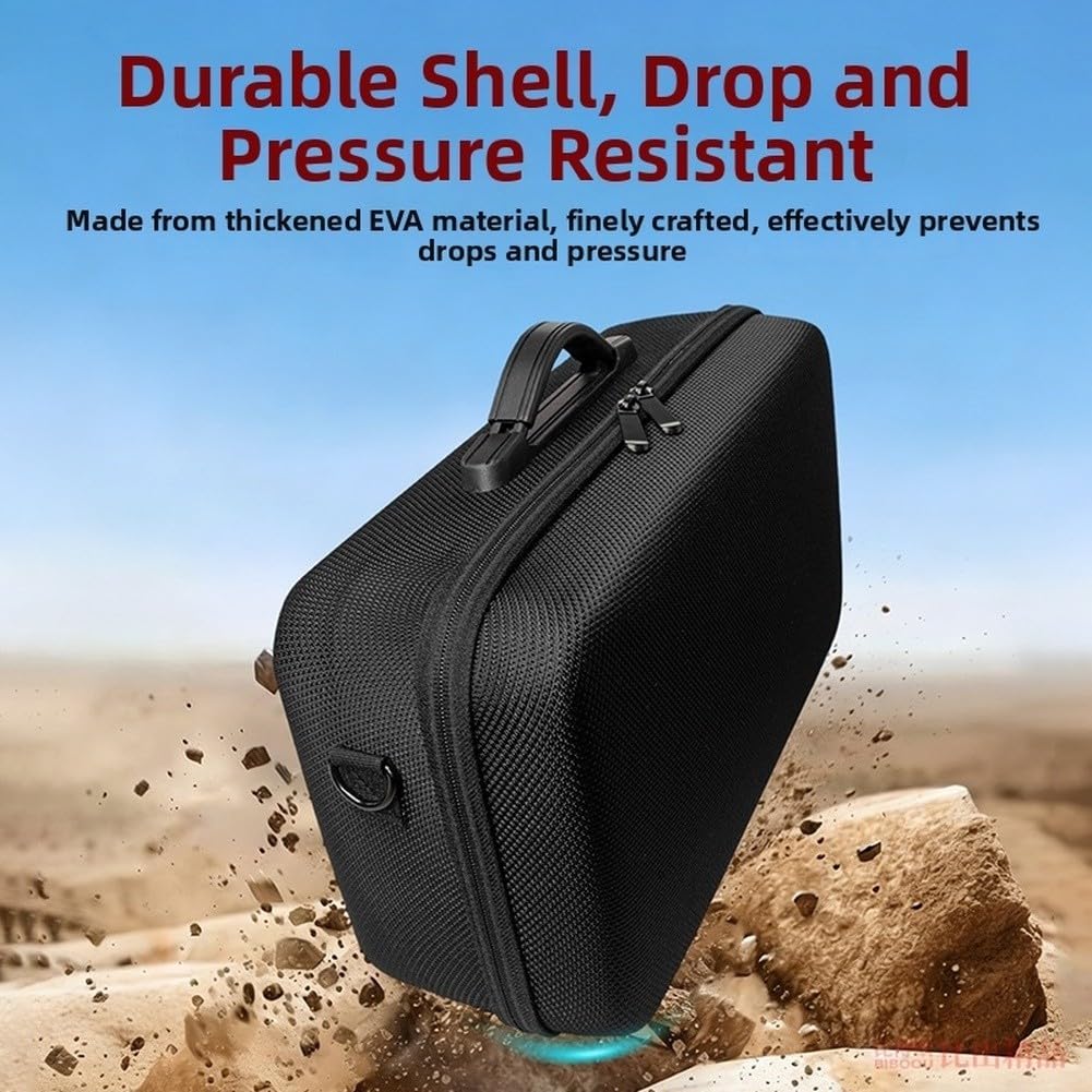 Funda rígida de viaje para HP para Officejet 250, bolsa de transporte de EVA a prueba de golpes con interior espacioso para accesorios de impresora, solución de almacenamiento portátil