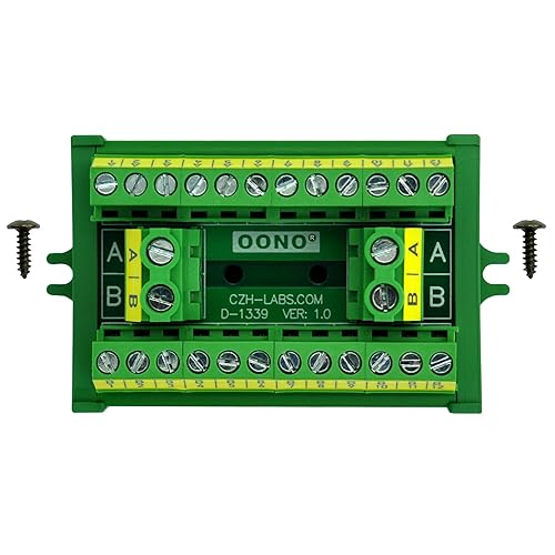 Miniatura 6 de OONO Montaje a tornillo 30A300V 2x12 Posición Bloque de terminales Módulo de distribución.