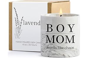Boy Mom Candle | New Mom Gifts for New Moms After Birth