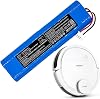 14.4V 3400mAh 48.96Wh Replacement Battery for Ecovacs Deebot Ozmo 900, Deebot Ozmo 901, Deebot Ozmo 905, Deebot Ozmo 920, Deebot Ozmo 930, Deebot Ozmo 937, DG36, DG3G, Part No.S01-LI-148-2600