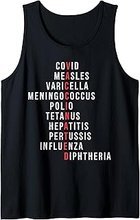 Funny Nurse Vaccinated COVID Vaccines Vaccines Saves Lives Tank Top