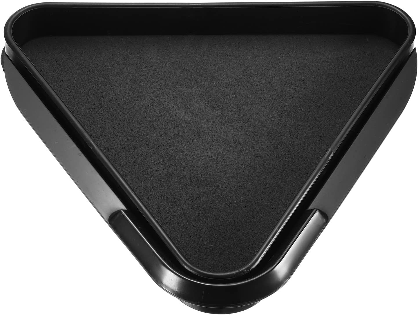 PATIKIL Billiard Ball Triangle Rack, Plastic Snooker Pool Ball Rack Holder Pool Ball Racks for Billiard Pool Table, Black