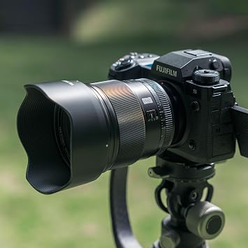 VILTROX 75mm f/1.2 F1.2 PRO XF Lens Autofocus Large Aperture APS-C Prime Lens Compatible with Fujifilm X-Mount Cameras X-T4 X-T10 X-T20 X-T5 X-H2 X-H2S X-T30 II X-T4 X-A7 X-E3 X-E4 X-H1X-Pro2 X-H2S