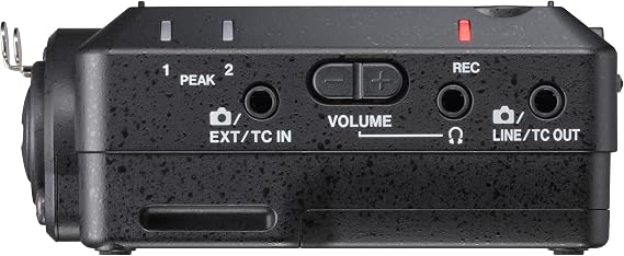 TASCAM FR-AV2 Compact 32-Bit Float Field Recorder and Timecode Generator with Dual XLR/TRS Inputs and No-Clip Audio Recording for Videographers