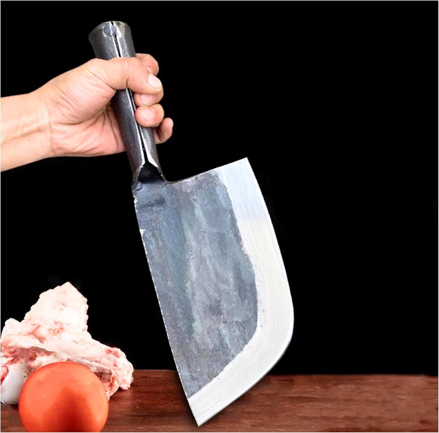 Generic Butcher's Chopping Knife Cleaver Knife, Silver