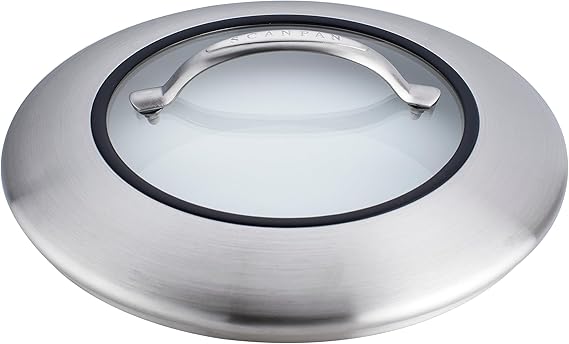 Scanpan CTX Stainless Steel/Glass Lid, 12.75" - Thumbnail 3