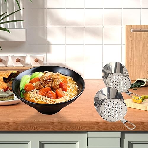 Miniatura 9 de 2 raspadores de gelatina multiusos, raspador de fideos fríos de metal, rallador de queso, conveniente herramienta de preparación de alimentos para