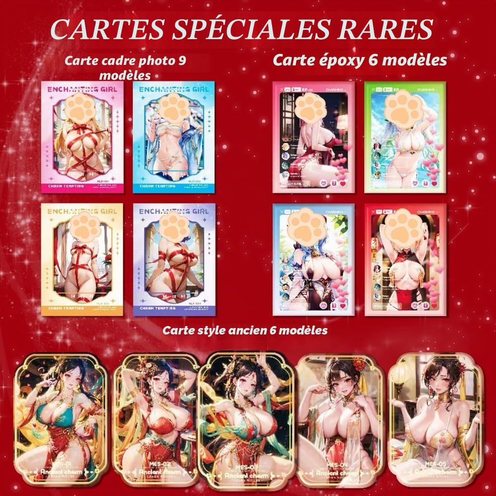 Meikal Série Charming 2 Series, 1 boîte, carte de déesse classique de Waifu (Charming 2 Series)