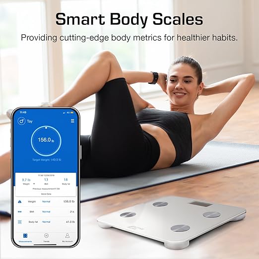 Báscula de Baño Digital Bluetooth Active Era Blanca miniatura 2