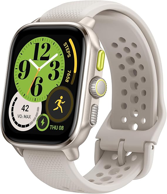 Amazfit Cheetah Smart Watch with Dual-Band GPS, Route Navigation & Offline Maps, Training Template, Heart Rate Monitor, Alexa-Built In