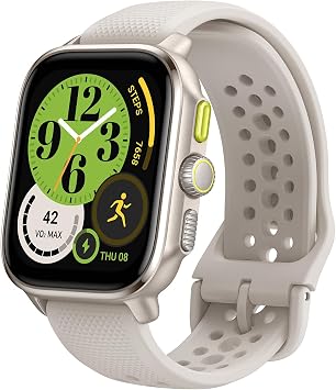 Amazfit Cheetah Smart Watch with Dual-Band GPS, Route Navigation & Offline Maps, Training Template, Heart Rate Monitor, Alexa-Built In
