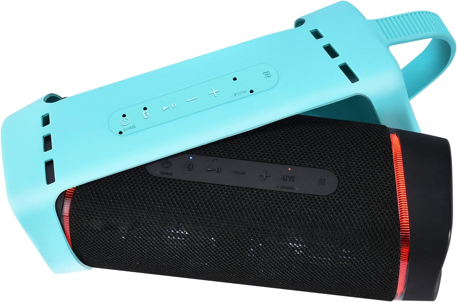 Silicone Speaker Case Cover+Shoulder Strap for Sony SRS-XB33 Bluetooth Speaker