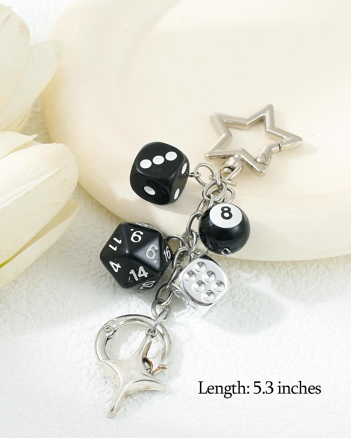 Keychain Bag Charms for Car Key Purse Handbags Backpack
