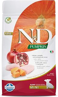 Farmina N&D Pumpkin Puppy Mini Dog Food | Chicken, Pumpkin & Pomegranate |Rich in Anti-oxidants| Complete Food for Puppies... Price In India