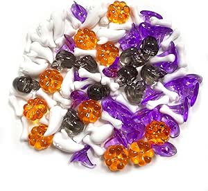 5000pcs Halloween Confetti - Multi-shaped Glitter Party Decor 100 Grams