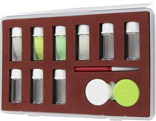 4 Colors Watch Luminous Fluorescent Powder Kit, Complete Accessories for Artistic Creation and Night Warning, Liquid + Powder Texture