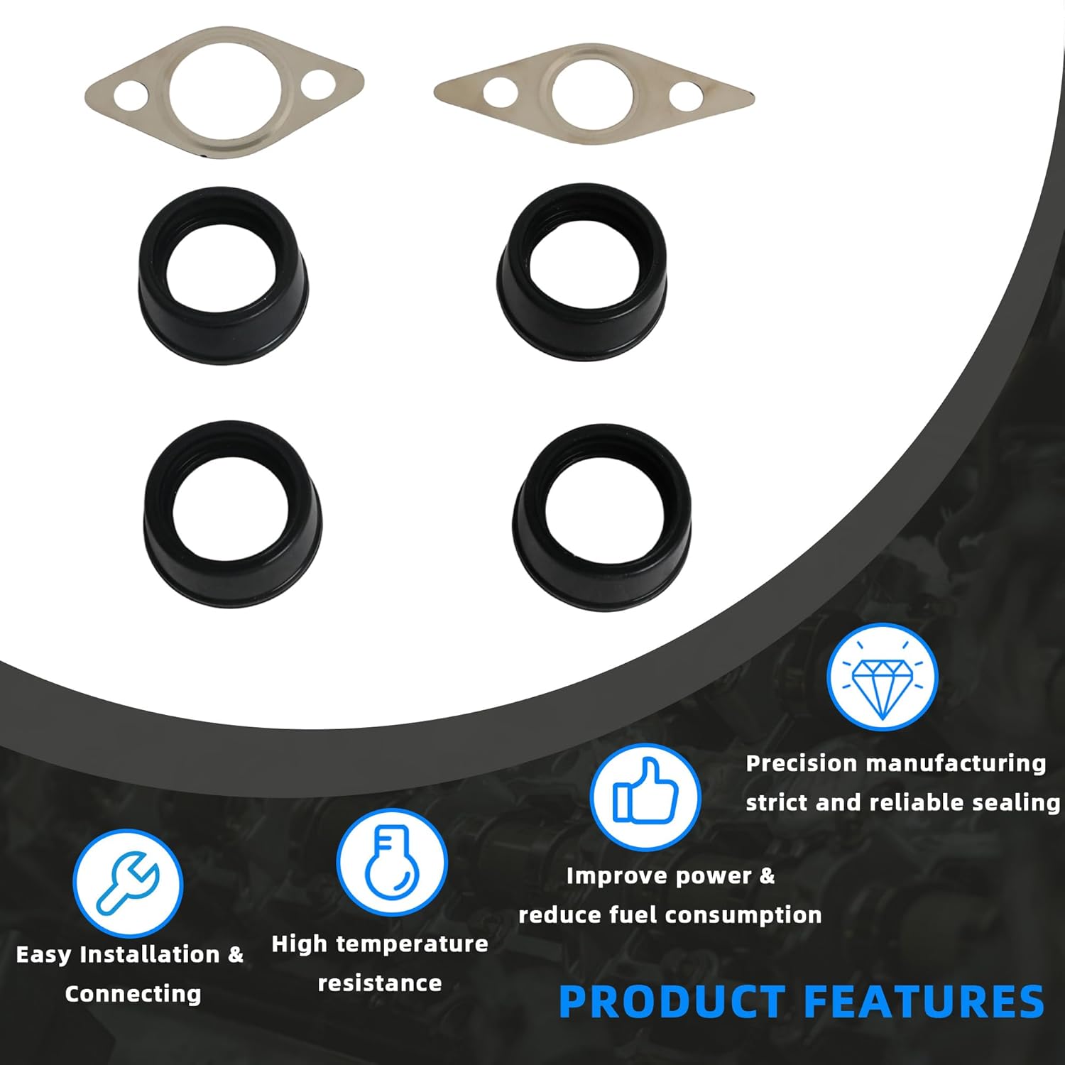 FB25 Engine Cylinder Head Gasket Set W/Bolts Fit For Subaru Forester Legacy Outback 2.5L 2013-2019 AHS6026 HS26524PT SB20HSB HS54992A 52532800