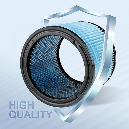 Miniatura 7 de Shop-Vac Filtro de cartucho de alto rendimiento 903509030490344, se adapta a la mayoría de aspiradoras Shop-Vac húmedassecas de 4 a 16 galones,