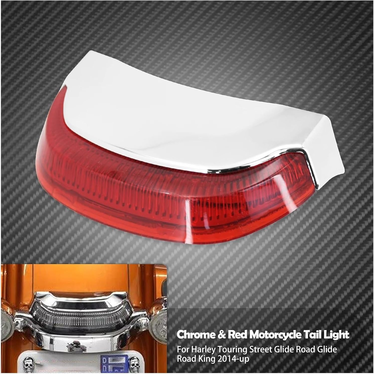 方向指示器 オートバイ煙 Led 統合ブレーキテールライトターンシグナル