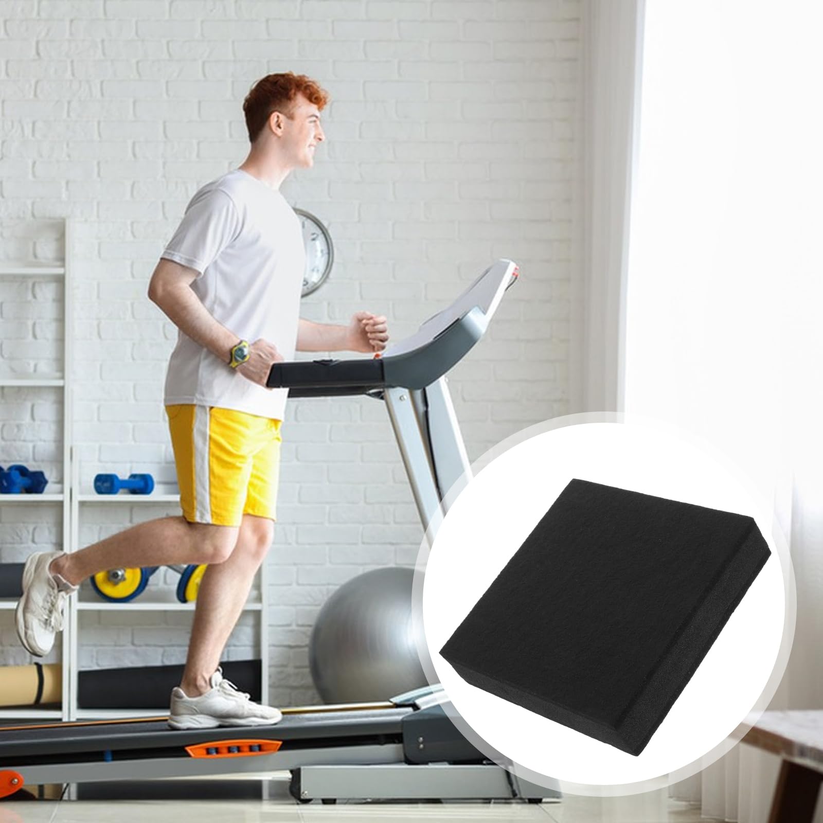Vaguelly Subwoofer-Isolationspad 20X20X1.9 Zoll Schalldämpfende Isolierpads Für Schlagzeug Monitor Lautsprecher Schallabsorbierende Bodenpad Zur Geräuschunterdrückung