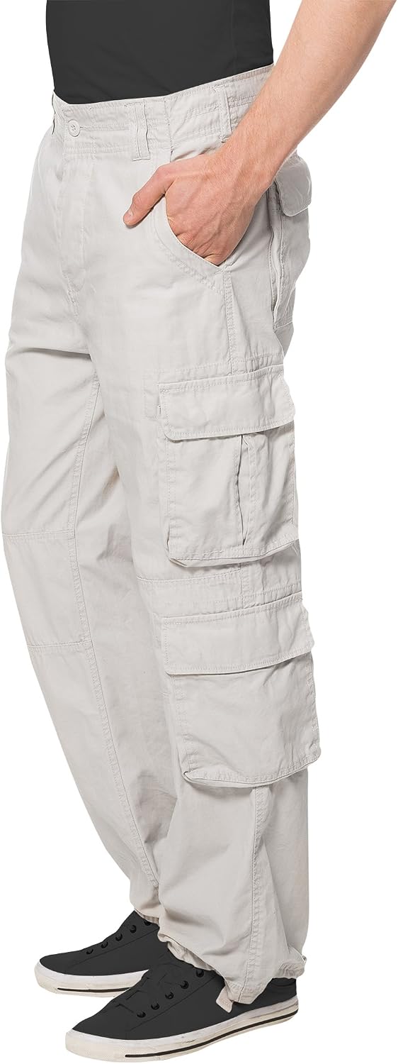 Lower East Pantalones Cargo Vintage Hombre : Amazon.es: Ropa