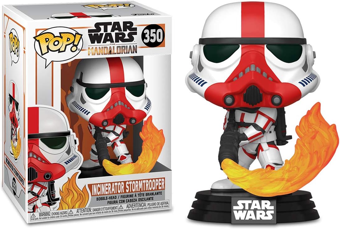 POP! Star Wars: The Mandalorian - Incinerator Stormtrooper - Collectable Vinyl Figure - Gift Idea - Official Merchandise - Toys For Kids & Adults - Model Figure for Collectors and Display