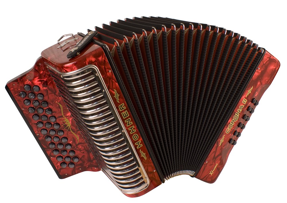 Amazon.com: Hohner Corona Xtreme II 34-Button Accordion, GCF
