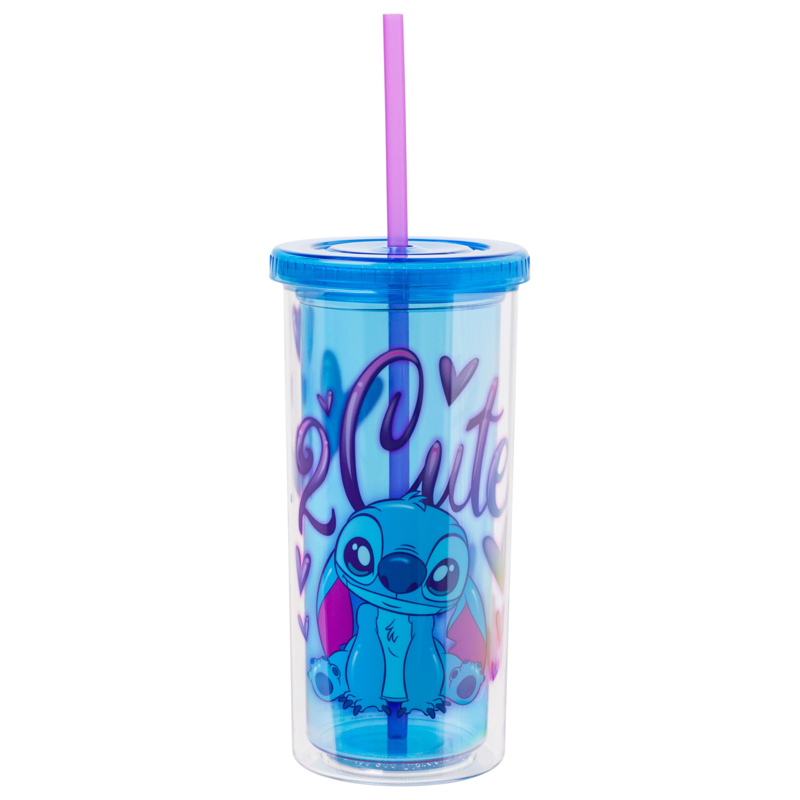Amazon.com | Silver Buffalo Disney Lilo and Stitch “2 Cute