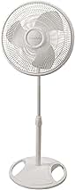Lasko 2520 Oscillating Stand Fan,White 16 Inch