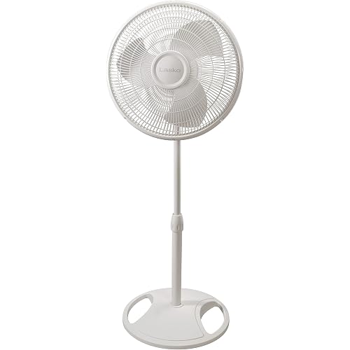 Lasko Oscillating Pedestal Fan - Adjustable to 47" - 2520 - White