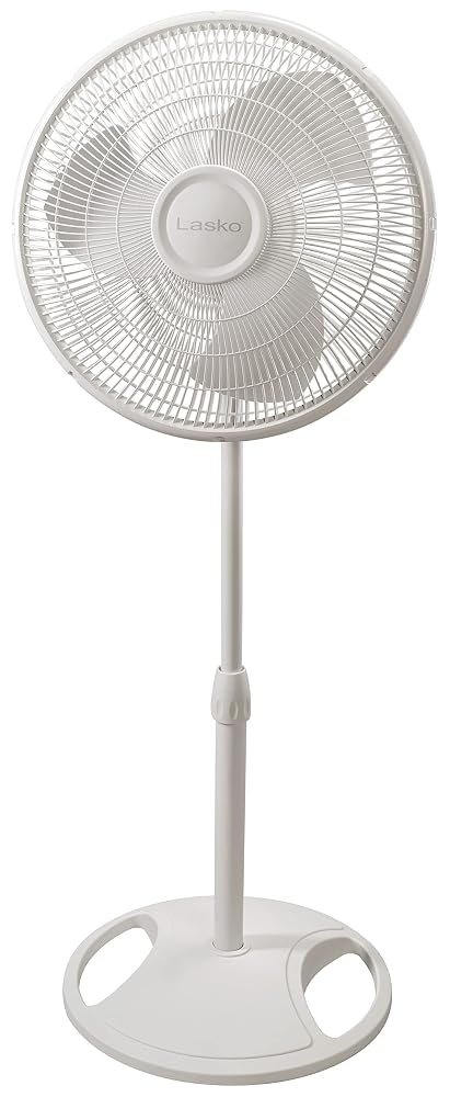 Lasko Oscillating Pedestal Fan — Adjustable to 47" — 2520 — White