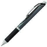 Pentel EnerGel RTX Retractable Liquid Gel Pen, (1.0mm), Bold Line, Metal Tip, Black Ink (BL80-A) (Pack of 1, 12 Count Total) – view 2