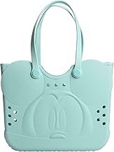 Disney Mickey Mouse 3D Character Face Green 16.5" EVA Molded Tote