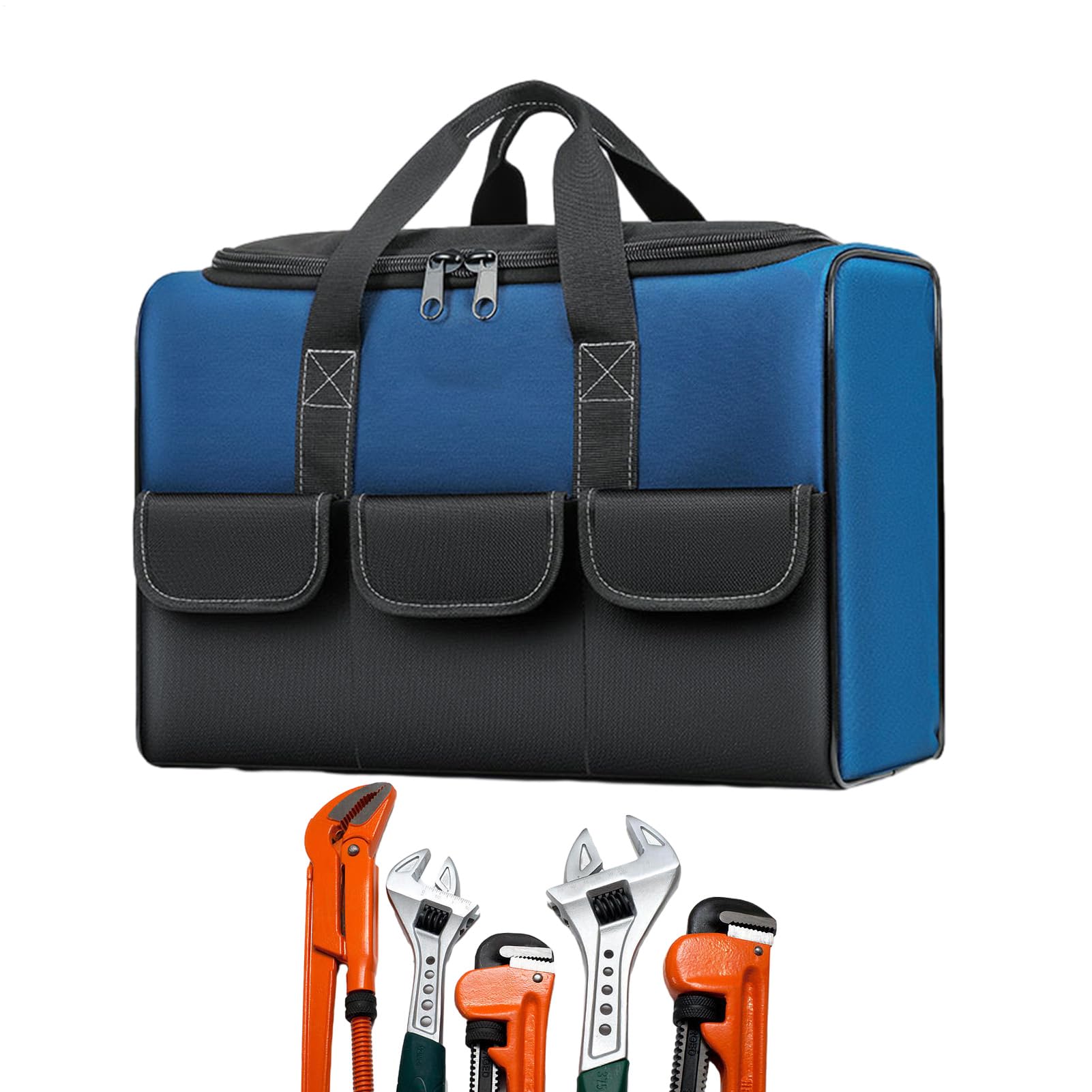 Sac à outils d'électricien imperméable et robuste pour le transport de matériel