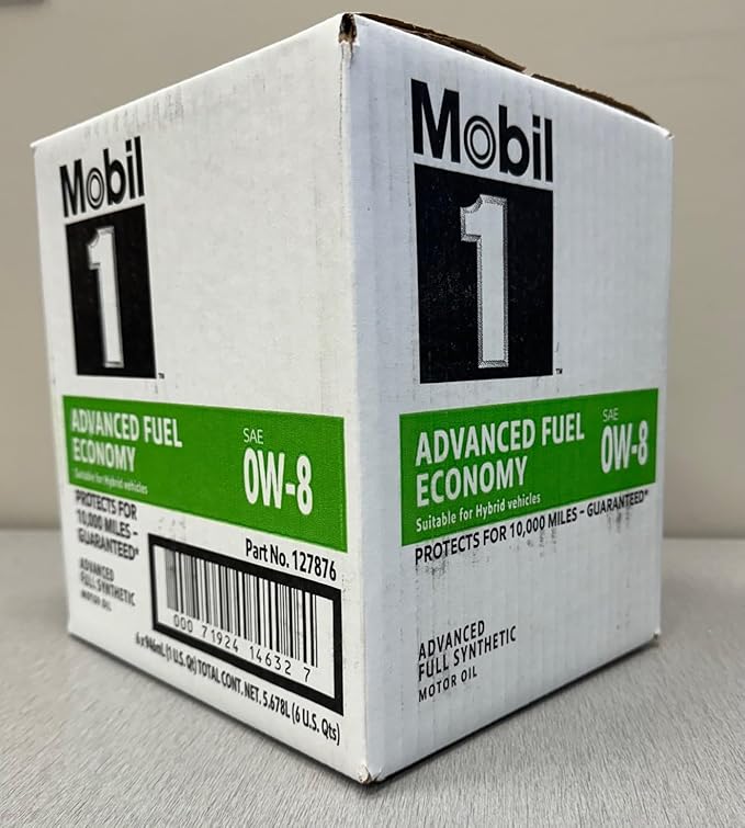 Mobil 1 Aceite Sintético 0W-8 JASO GLV-1 6 Cuartos miniatura 5