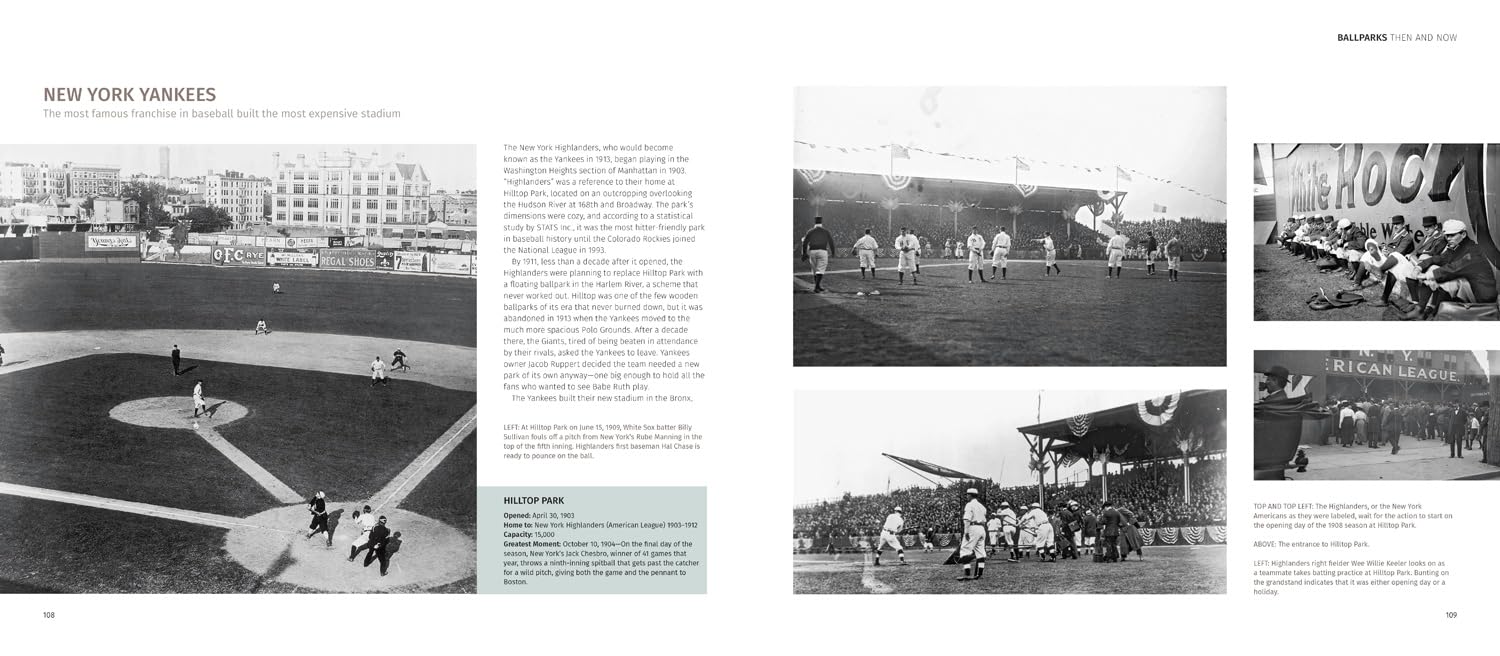 Ballparks Then and Now®: A photographic guide for baseball fans to the history of grounds across the USA