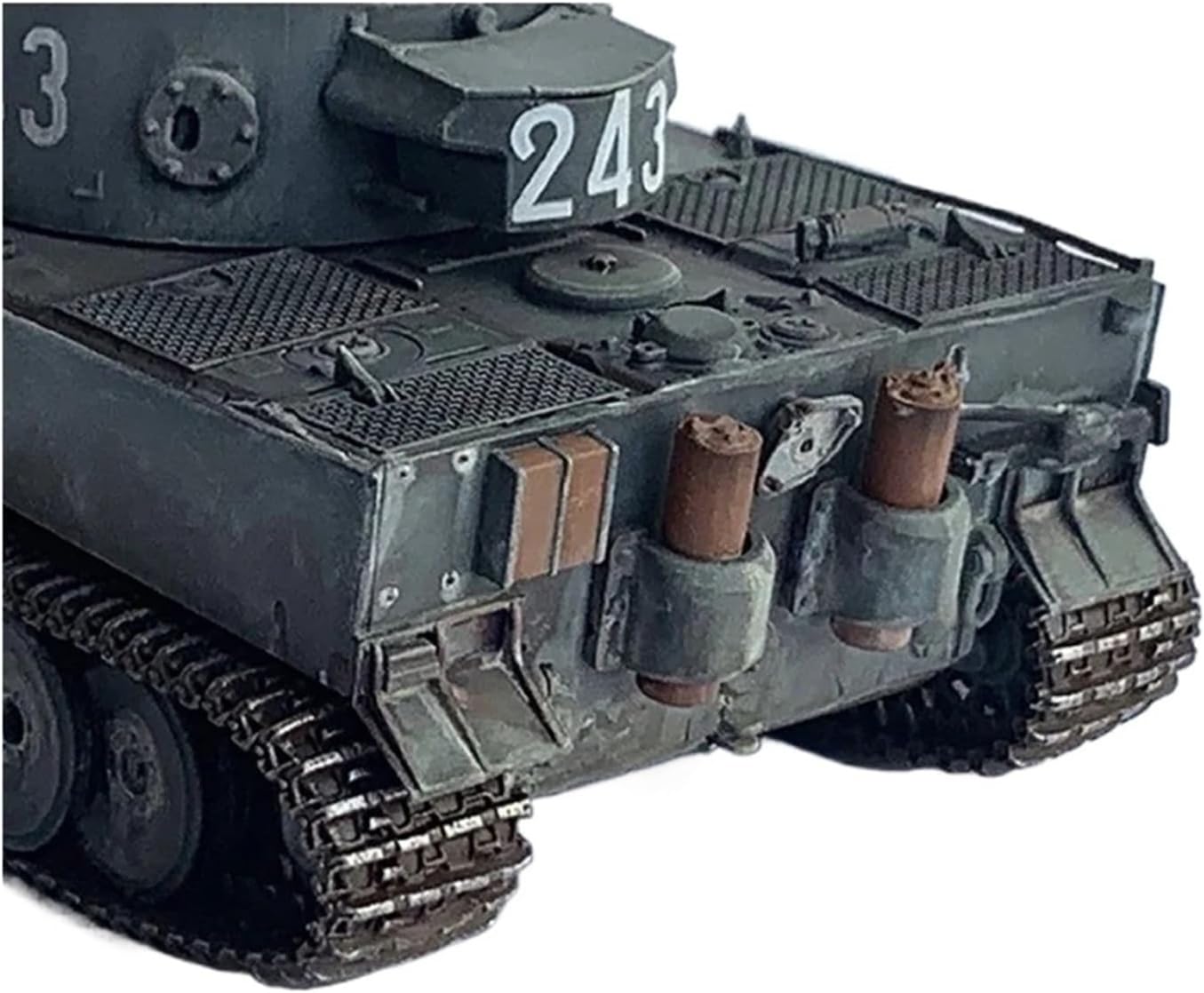 Realistic Tank 1:72 Scale for German Tiger Early 503 Tank Model Kit Static Die Casting Collectible Ornaments Static Tank Model