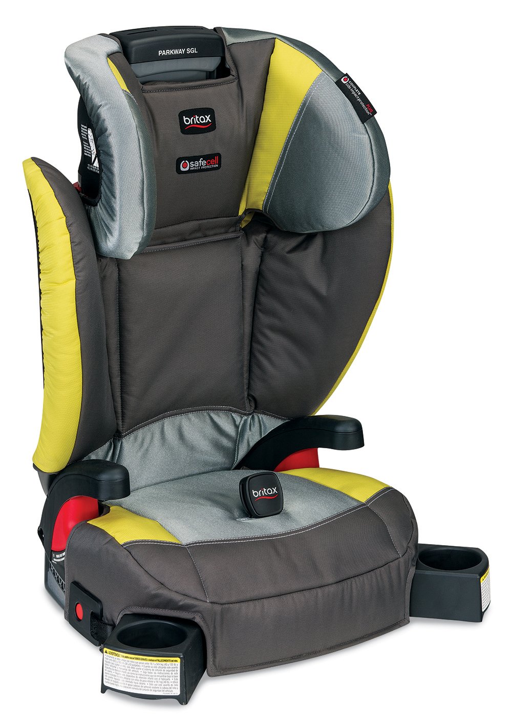 Britax Parkway SGL G1.1 Belt-Positioning Booster Seat, Scout Limeade