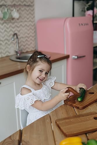 Miniatura 8 de Wooden Safe Knife for Kids, Kids Utensil Montessori Knife, Vegetable and Fruit Chopper, Ash Wood