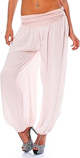 Malito Bombacho Aladin Harem Pantalón Boyfriend Baggy Yoga 1482 Mujer Talla Única
