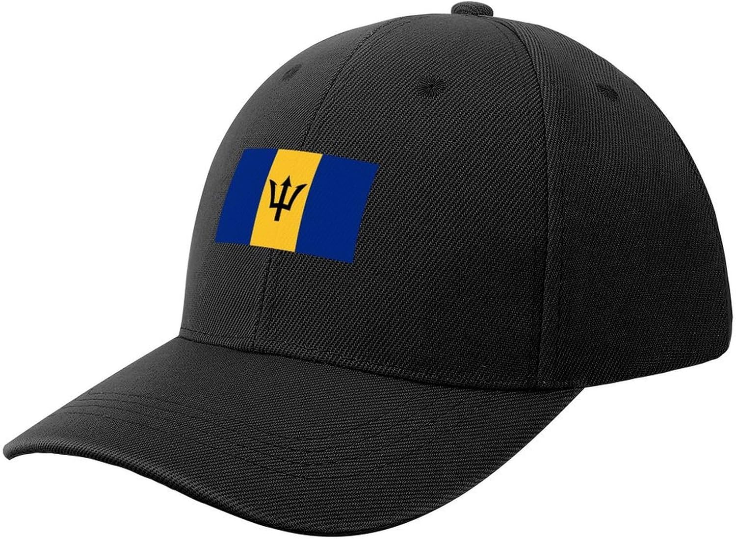 Kids Baseball Cap Barbados Flag Hat for Boys Girls Adjustable Snapback Trucker Hats Sports Outdoor Travel