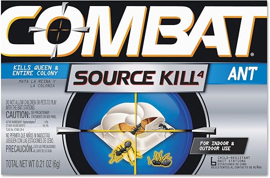 Combat Ant Killing Bait, 6 Count