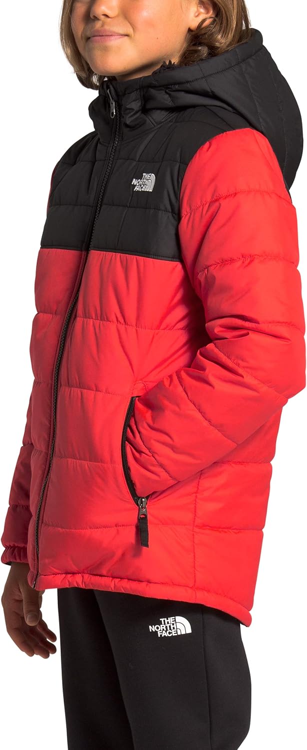 The North Face Boys' Reversible Mount Chimbo Full Zip Hooded Jacket : Sports & Outdoors