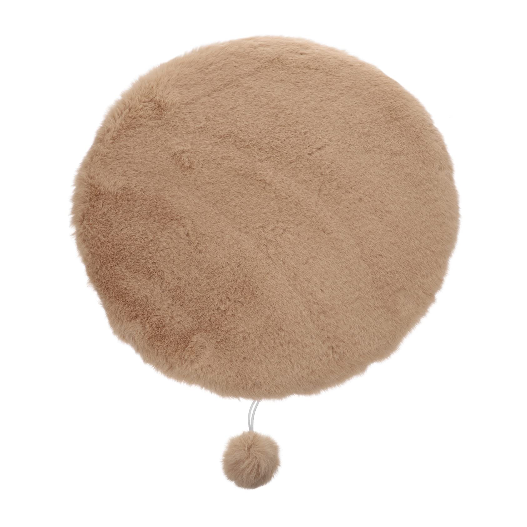 GANAZONO 1PC Soft Warm Cat Sleeping Mat Pet Cushion for Cats Dogs Cozy Floor Pad Milk Tea Comfortable Breathable Winter Resting Place Approx